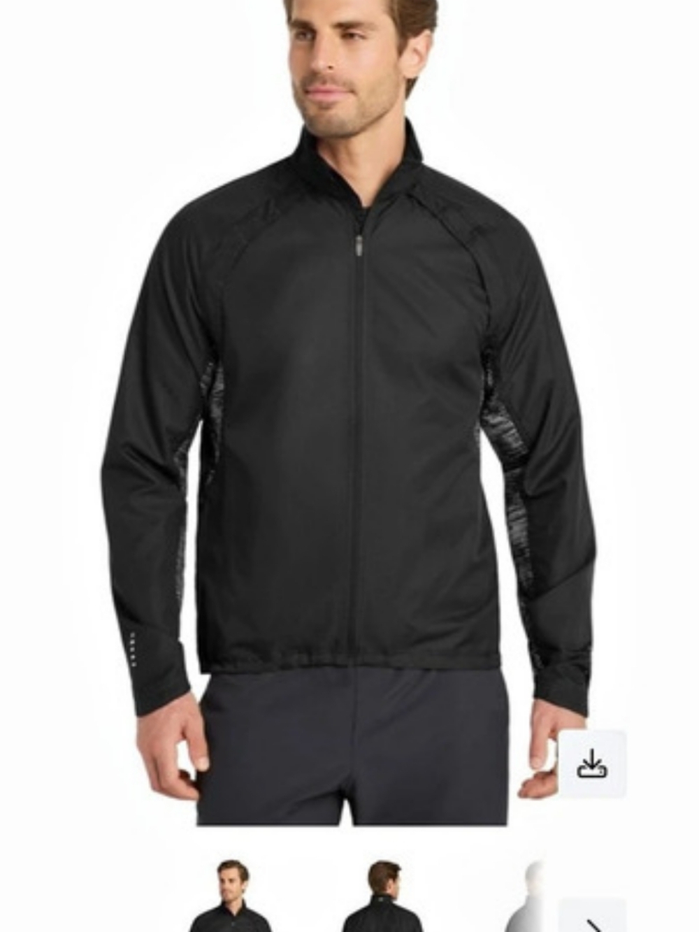 Men's Lightweight Ogio Endurance Black Jacket